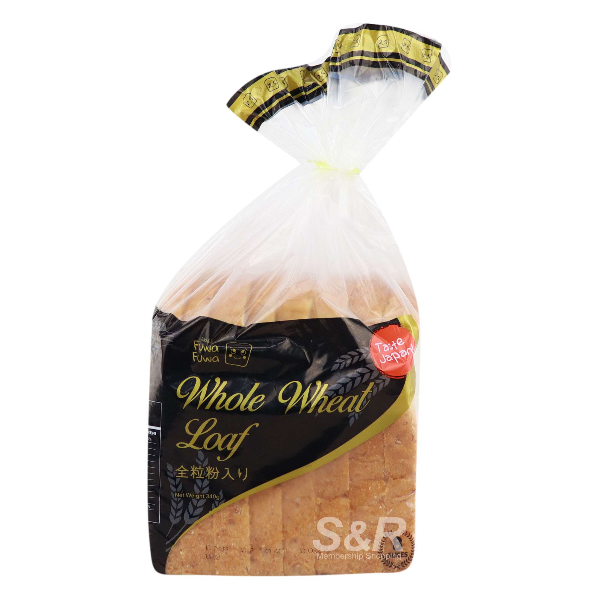 Fuwa Fuwa Whole Wheat Loaf 340g
